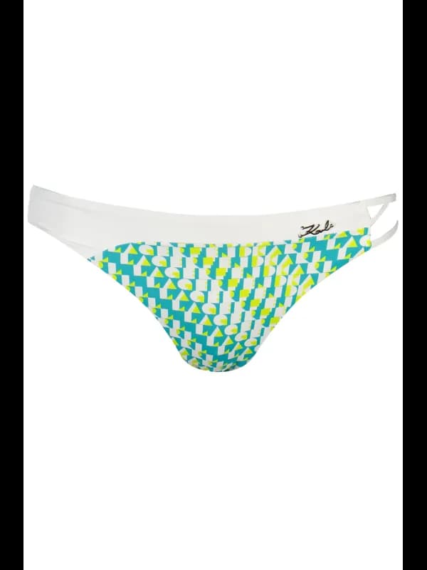 Karl Lagerfeld Beachwear Badeanzug KL20WBT28 Verde Aqua, Größe S