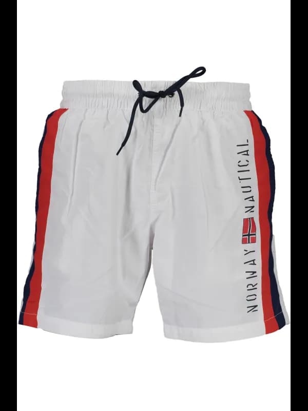 NORWAY 1963 Badeboxer mit Taschen und Kontrastdetails, Größe 2XL