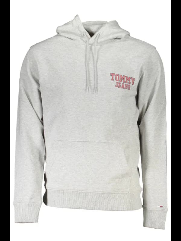 Tommy Hilfiger Logo Print Kapuzenpullover aus Übergangsbaumw, Größe 2XL