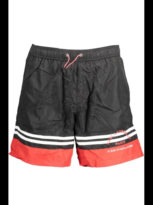 Karl Lagerfeld Beachwear Karl Lagerfeld Badeshorts mit Tasch, Größe L