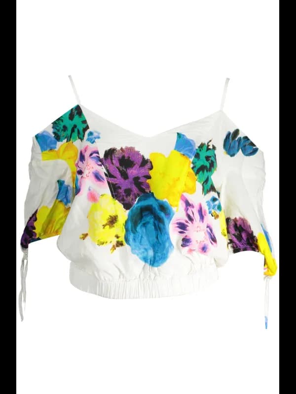 Desigual T-Shirt BIANCO1000, Größe 2XL