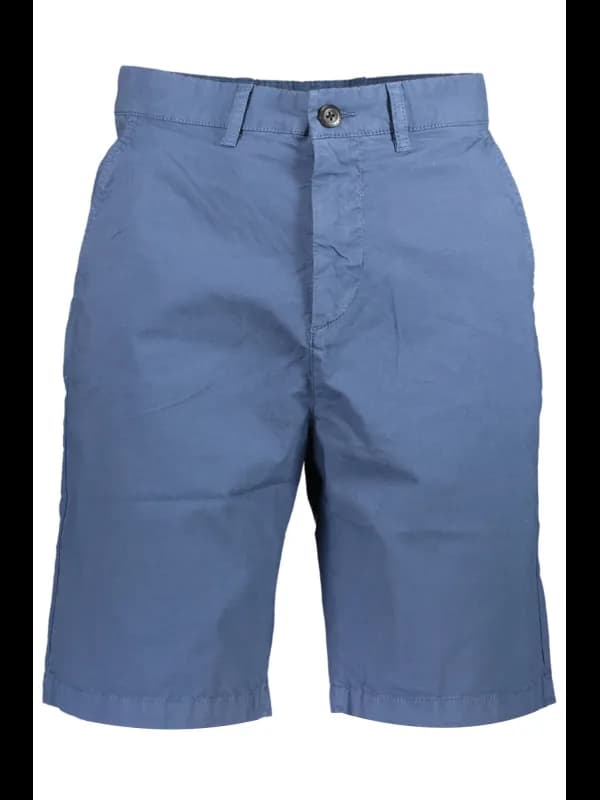 North Sails Bio Baumwoll Bermuda Hose Blau, Größe 34