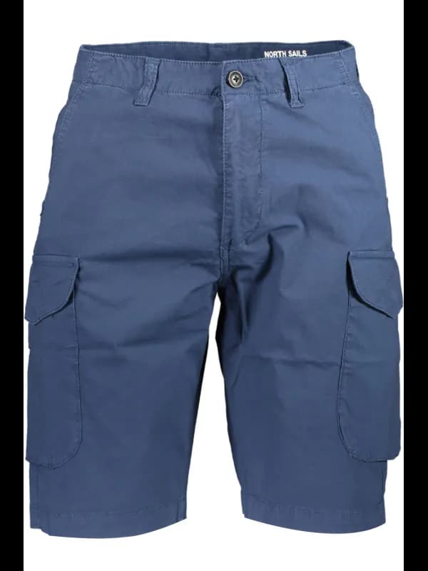 North Sails Bio-Baumwolle Bermuda Shorts Blau, Größe 33