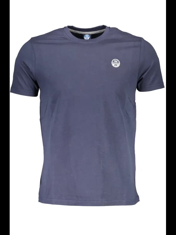 North Sails Kurzarm T-Shirt Rundhals Blau, Größe 2XL