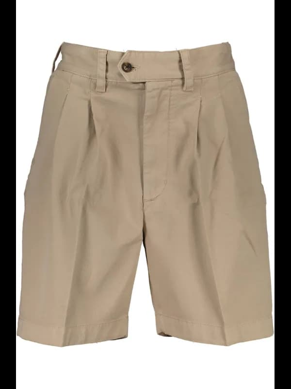 GANT Bio Baumwollhose Beige mit 4 Taschen, Größe 34