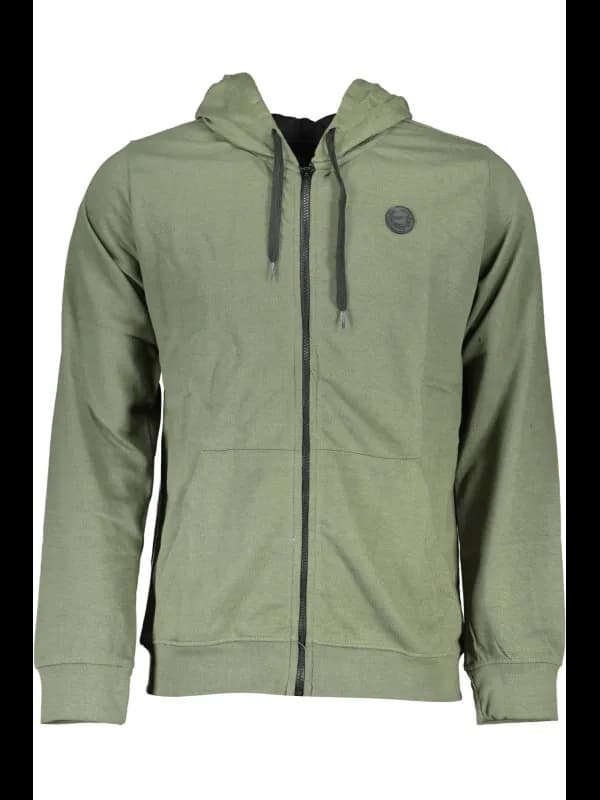 GIAN MARCO VENTURI Kapuzensweatshirt mit Taschen und Logo, Größe 2XL
