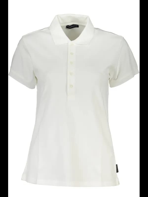 North Sails Organisches Baumwoll-Poloshirt Kurzarm mit Logo, Größe XS