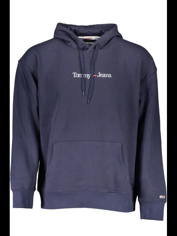 Tommy Hilfiger Kapuzensweater mit Tasche und Logo Stickerei, Größe XL