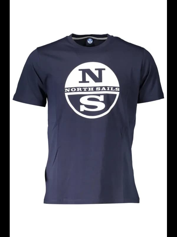 North Sails Kurzarm TShirt Rundhals Blau, Größe 2XL