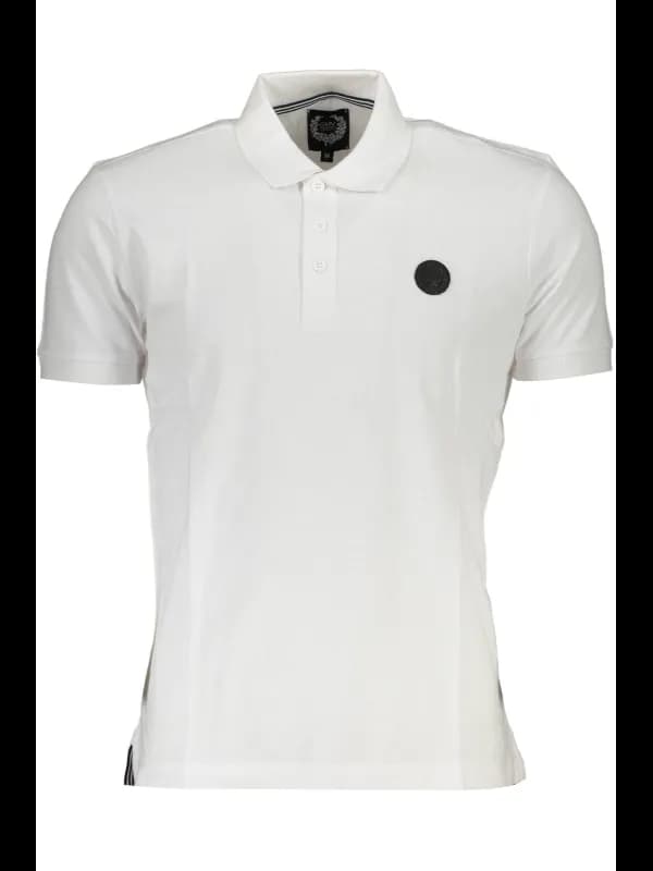 GIAN MARCO VENTURI Polo Kurzarm Weiß, Größe 2XL