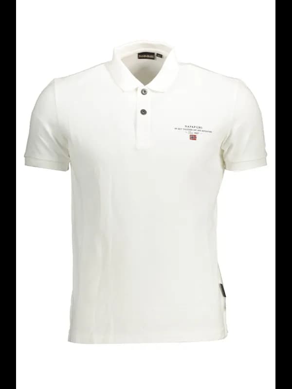 Napapijri Kurzarm Polo mit Logo und Druck, Größe 2XL