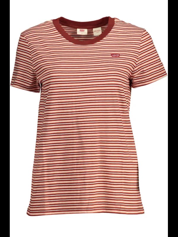 Levi's Levis Rotes Kurzarm Rundhals TShirt, Größe 2XS