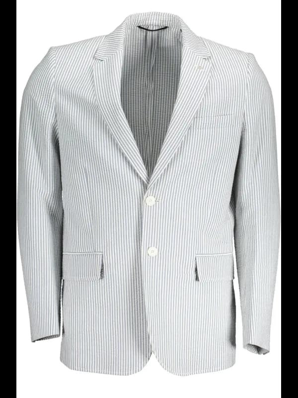 GANT Langarmjacke mit Taschen und Knöpfen, Größe 52