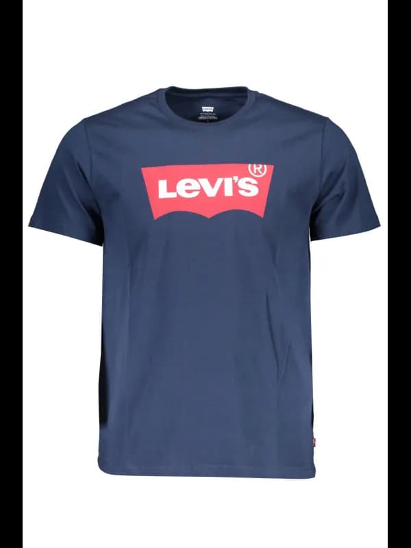 Levi's Levis Kurzarm Rundhals Logo Shirt Blau, Größe XL