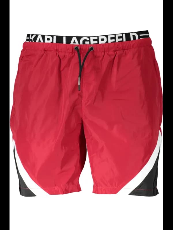 Karl Lagerfeld Beachwear Karl Lagerfeld Badehose Kontrastdet, Größe S