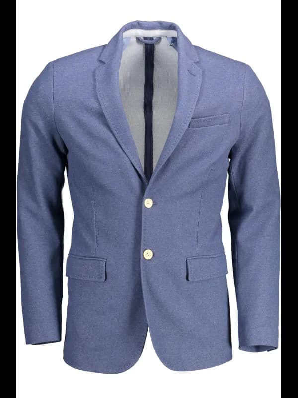 GANT Schlanke Jacke mit Taschen und 2-Knopfverschluss, Größe 46