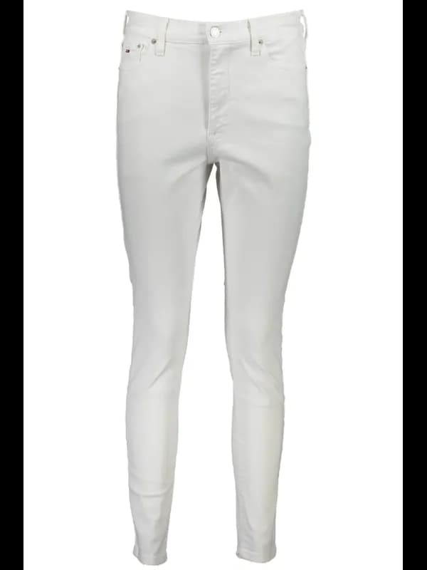 Tommy Hilfiger Sylvia 5 Pocket Jeans Ice White, Größe 30L30