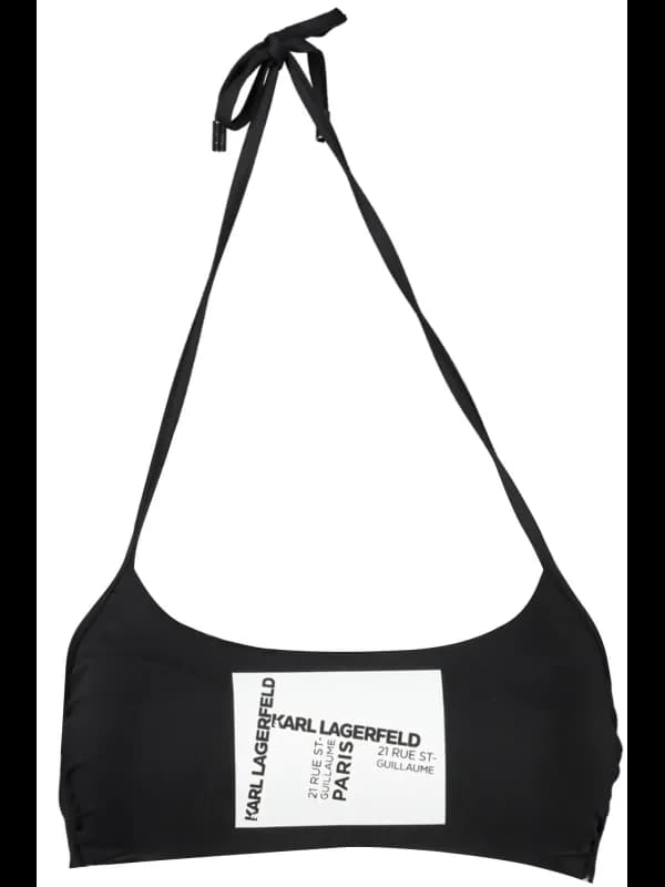 Karl Lagerfeld Beachwear Gefütterter Badeanzug mit Polsterun, Größe XS