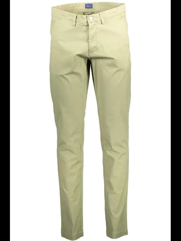 GANT Grüne Schmale 5Taschen Hose, Größe 33L34