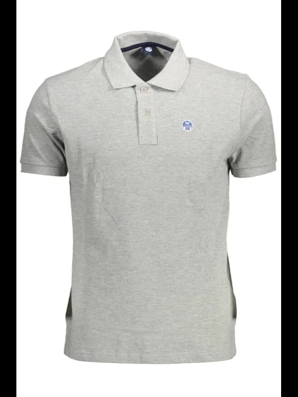 North Sails Kurzarm Polo Naturfasern mit Logo Applikation, Größe 2XL