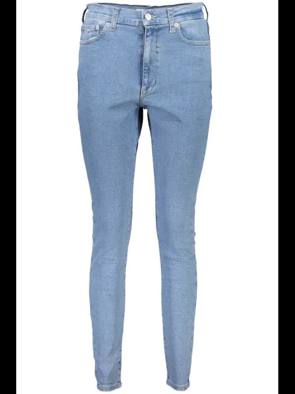 Tommy Hilfiger Sylvia Super Skinny Jeans Blauer Denim, Größe 32L30