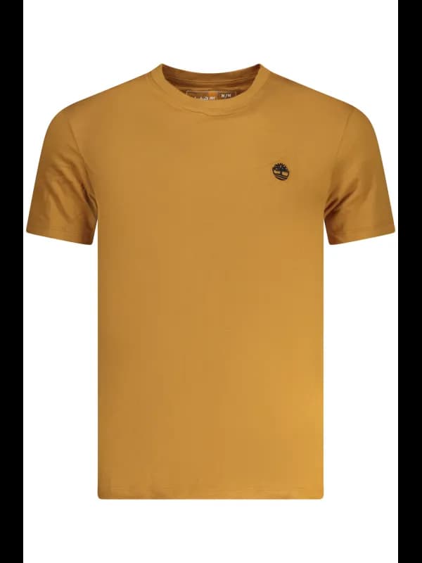 Timberland Slim Fit Kurzarmshirt mit Rundhals und Logo Stick, Größe S