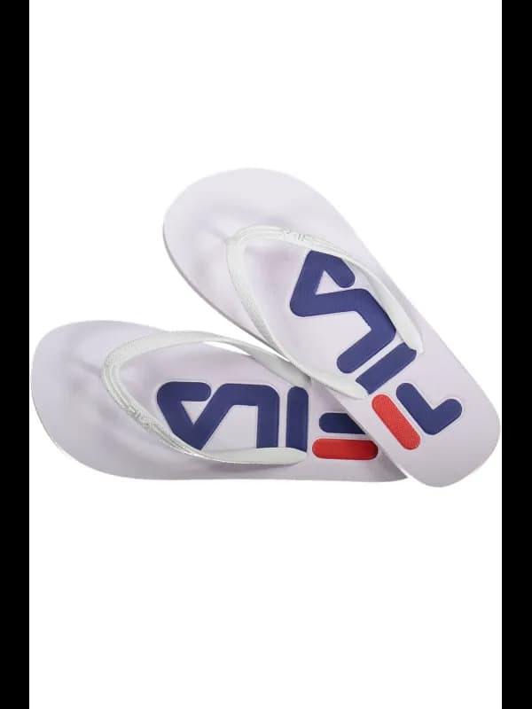 Fila Flip-Flops Troy Weiß mit Logo Design, Größe 42
