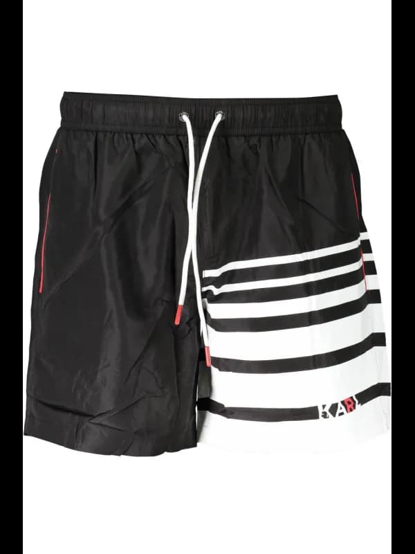Karl Lagerfeld Beachwear Karl Lagerfeld Badeshorts mit Print, Größe S