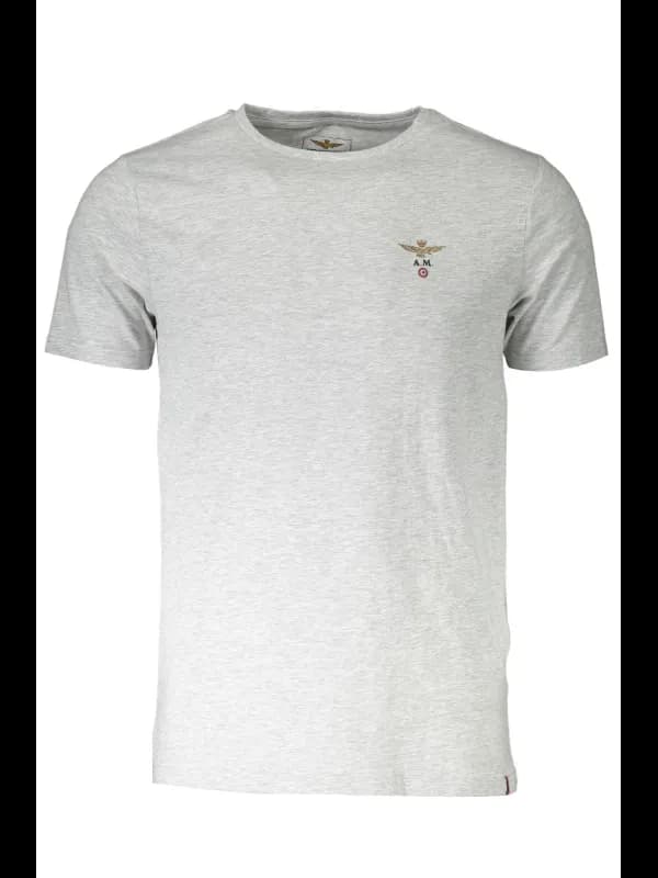AERONAUTICA MILITARE Aeronautica Outdoor Kurzarm T-Shirt Gra, Größe 2XL