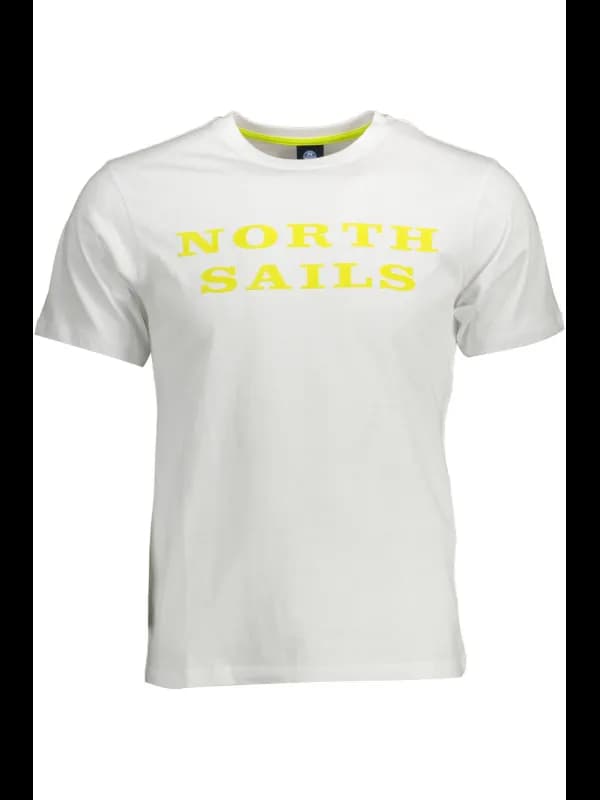 North Sails EcoFit Kurzarm T-Shirt mit Rundhals und Logo aus, Größe 2XL