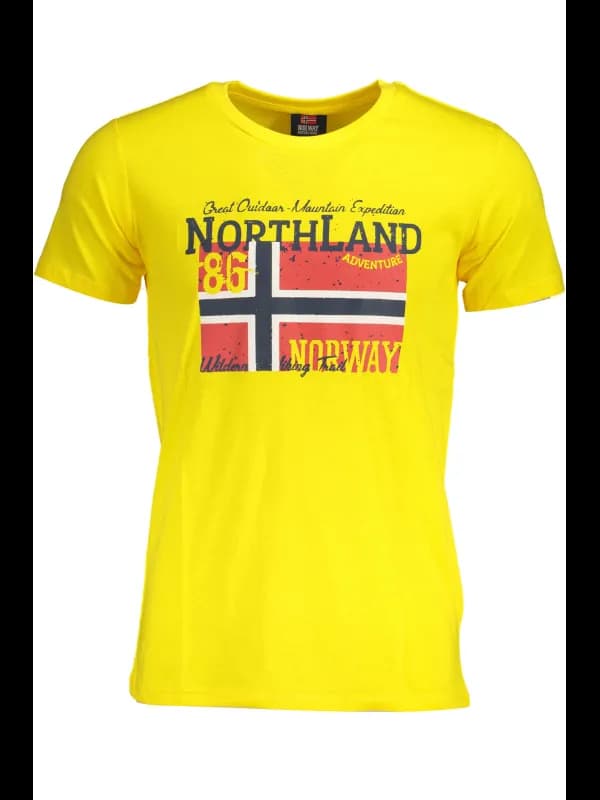 NORWAY 1963 Norway1963 T-Shirt Gelb Rundhalsdruck, Größe 2XL