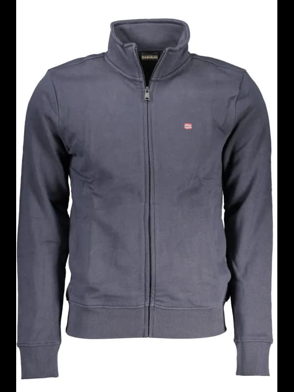 Napapijri Stickerei Sweatshirt mit Reißverschluss, Größe S