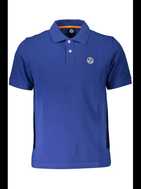 North Sails Polo mit Logo und Applikation, Größe M