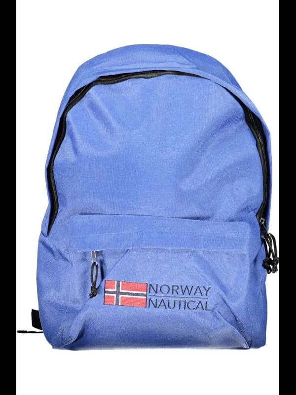 NORWAY 1963 RUCKSACK BLAU MIT LOGO UND STICKEREI, Größe UNI