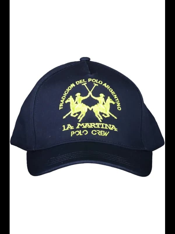 LA MARTINA Kontrast Cap mit Stickerei und Logo, Größe UNI