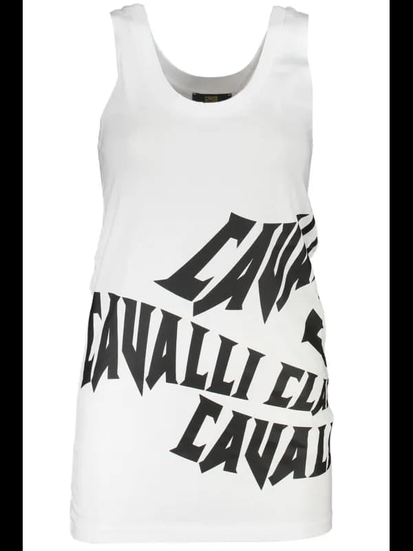 Cavalli Class Logo Tanktop mit Print und Rundhalsausschnitt, Größe XL