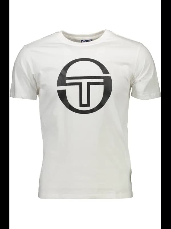 Sergio Tacchini Rundhals Kurzarmshirt mit Logodruck, Größe XL