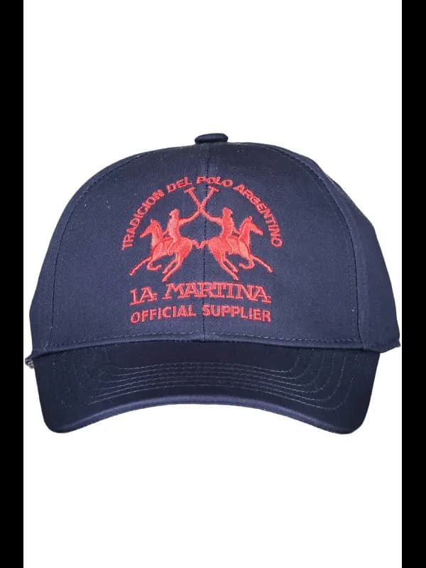 LA MARTINA Logo Cap Blau, Größe UNI
