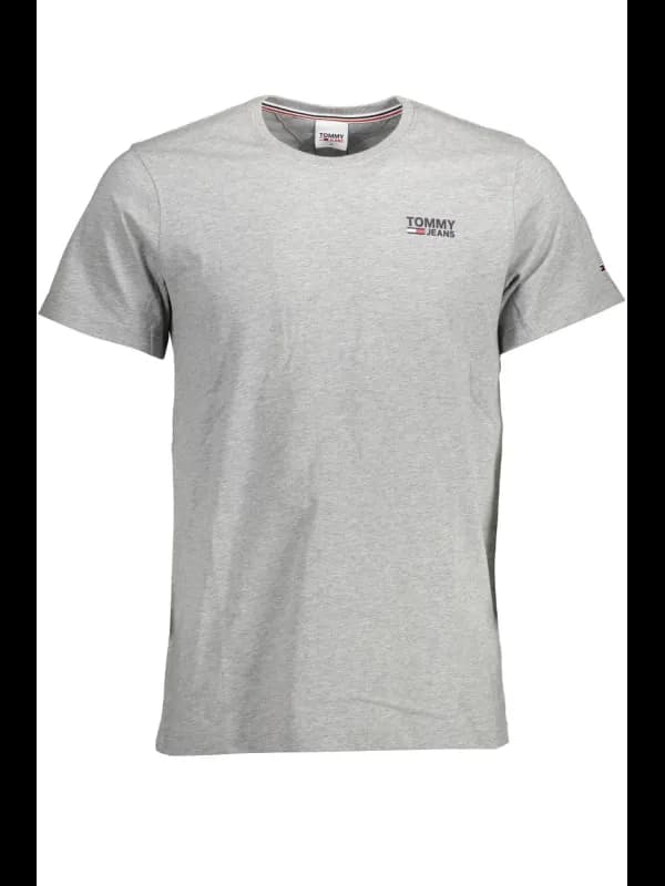 Tommy Hilfiger Bio Baumwolle Rundhals TShirt mit Print Logo, Größe XL