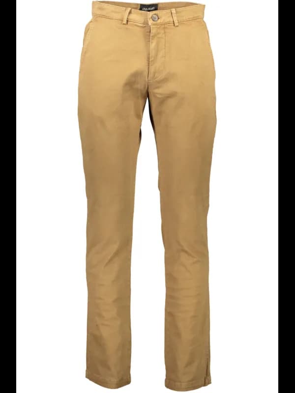 Lyle & Scott Lyle und Scott 4-Taschen-Hose mit Logo Applikat, Größe 32