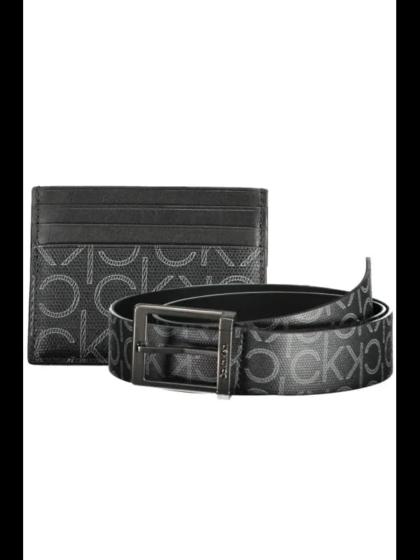 Calvin Klein Kartenhülle Gürtel 95cm mit Print und Logo, Größe UNI