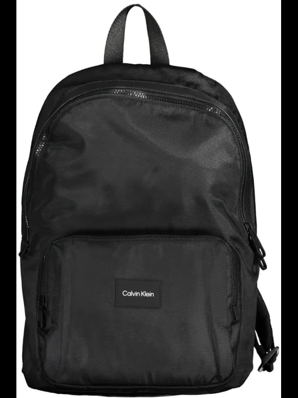 Calvin Klein Recycelter Rucksack mit Fächern und Logo, Größe UNI