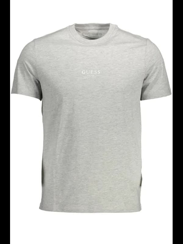 GUESS JEANS Bio Baumwolle Slim Fit TShirt mit Logo Druck, Größe 2XL