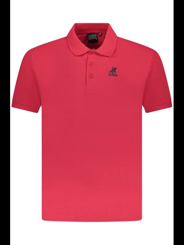 U.S. GRAND POLO Grand Polo Kurzarmshirt mit Logo Stickerei, Größe 2XL