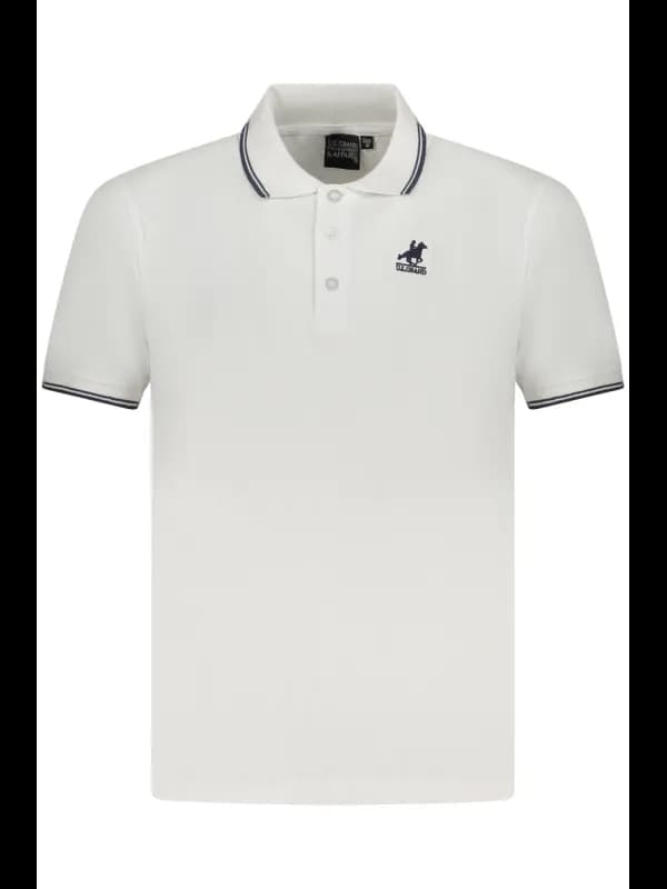 U.S. GRAND POLO US Grand Polo Kontrast Polo mit Stickerei un, Größe 3XL