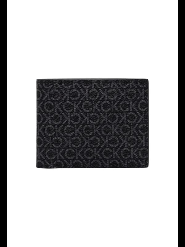 Calvin Klein Herren Herbst Winter Brieftasche Schwarz, Größe UNICA