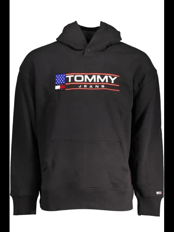 Tommy Hilfiger Kapuzen-Sweatshirt Logo und Tasche, Größe M