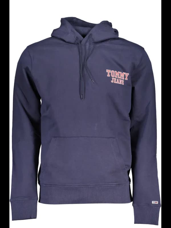 Tommy Hilfiger Kapuzensweatshirt Baumwolle mit Logo und Tasc, Größe L