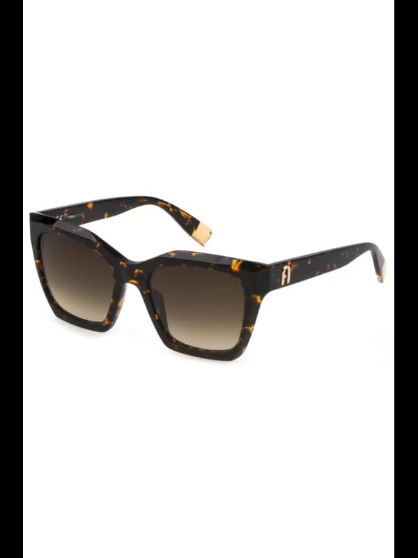 Furla Sonnenbrille Braun Quadratisch 53mm, Größe UNI