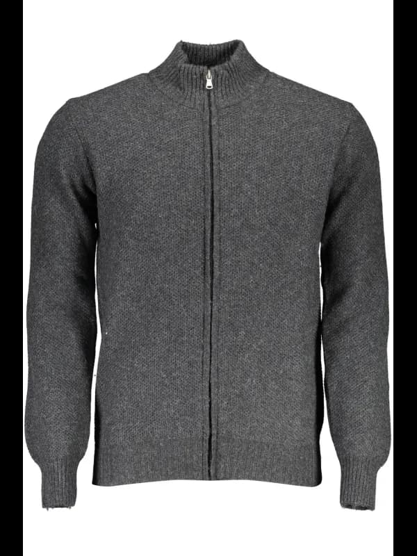 North Sails Langarm-Cardigan Reißverschluss Pullover Grau, Größe 2XL